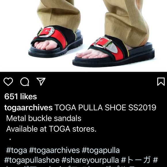 TOGA PULLA SHOE SS2019 - Picture 4 of 6
